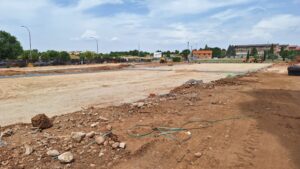 Estado de las obras de El Olivar de Alcalá de Henares