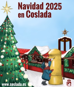 Cartel de la Navidad de 2025 de Coslada